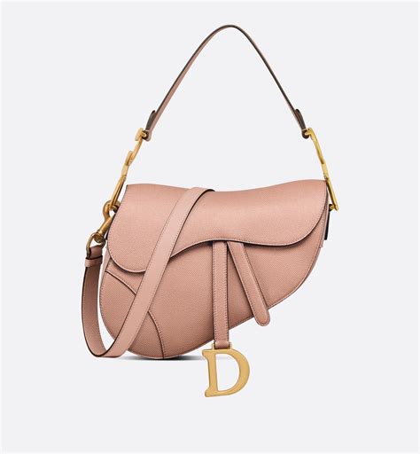 cognac dior saddle bag